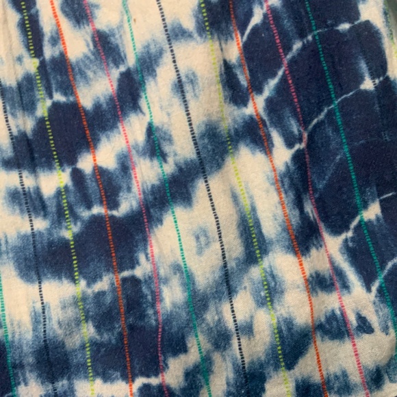 Cat & Jack Tie Dye Dress with Stripes Size XL (14/16) - Picture 4 of 7
